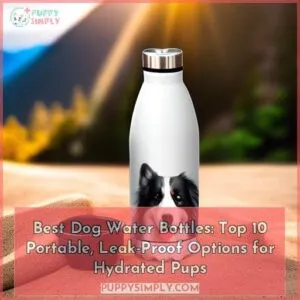 best dog water bottles