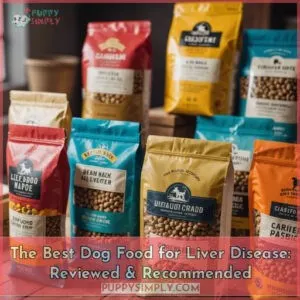 best dry dog food for liver disease