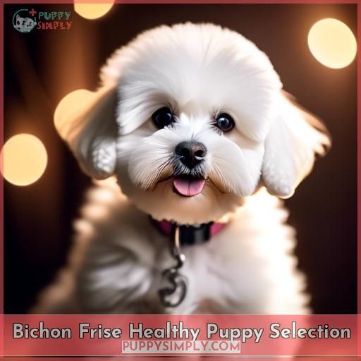Bichon Frise Healthy Puppy Selection