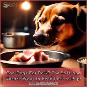 can dogs eat pork