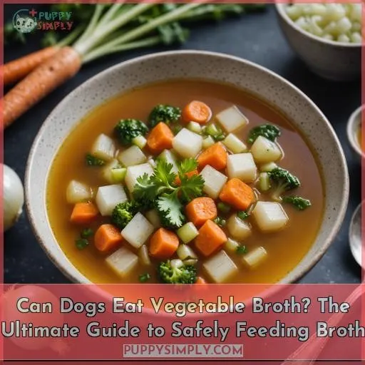 can dogs eat vegetable broth