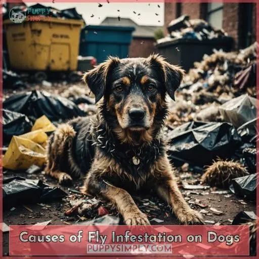 Causes of Fly Infestation on Dogs