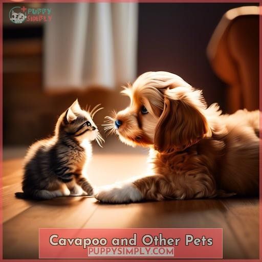 Cavapoo and Other Pets