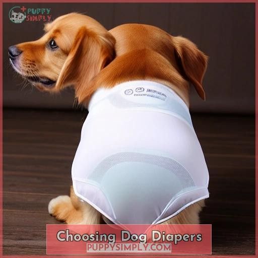 Choosing Dog Diapers