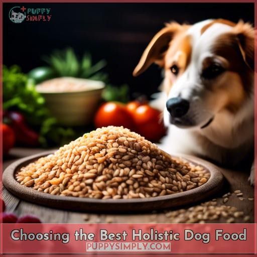 Choosing the Best Holistic Dog Food