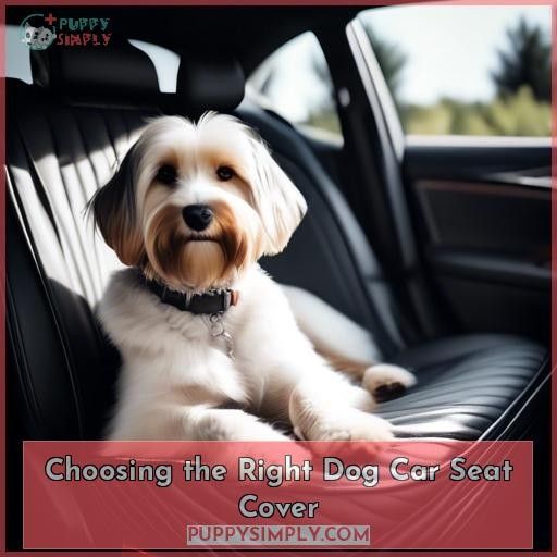 Choosing the Right Dog Car Seat Cover