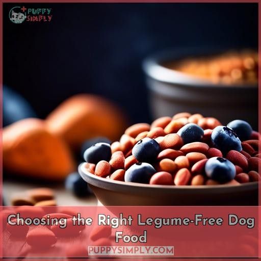 Choosing the Right Legume-Free Dog Food