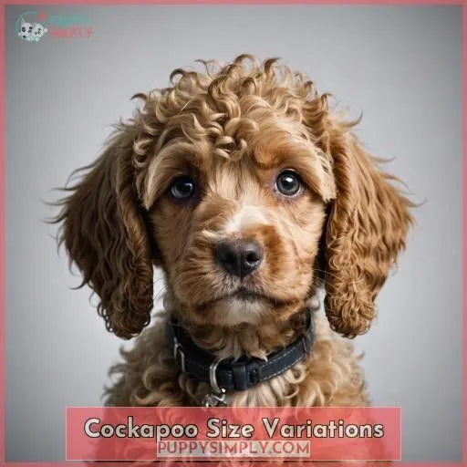 Cockapoo Size Variations