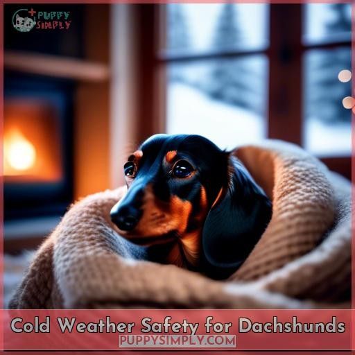 Cold Weather Safety for Dachshunds