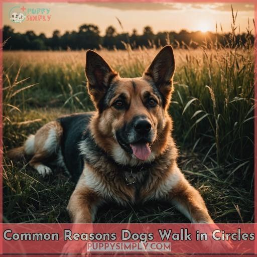 Common Reasons Dogs Walk in Circles