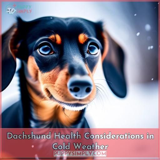 Dachshund Health Considerations in Cold Weather