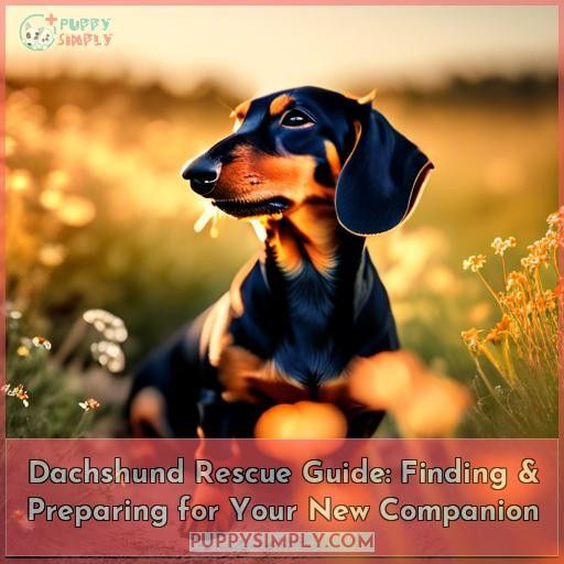 dachshund rescue guide how to find one and what it will be like dachshund rescue guide how to find one and what it will be like