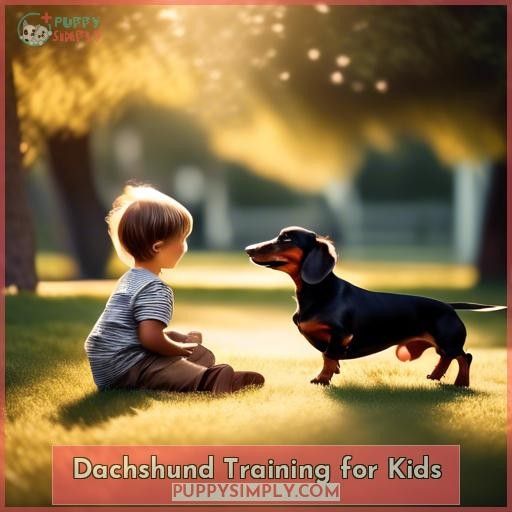 Dachshund Training for Kids
