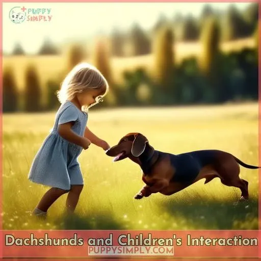 Dachshunds and Children