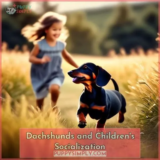 Dachshunds and Children