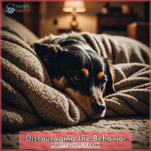 Discouraging the Behavior