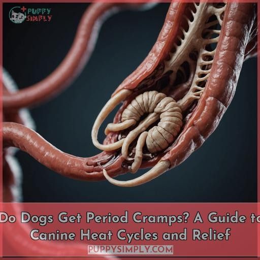 do dogs get period cramps