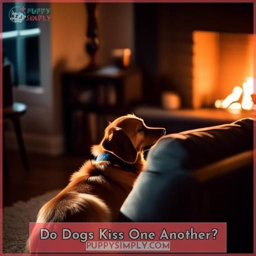 Do Dogs Kiss One Another
