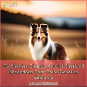 do shelties change colors shetland sheepdogs