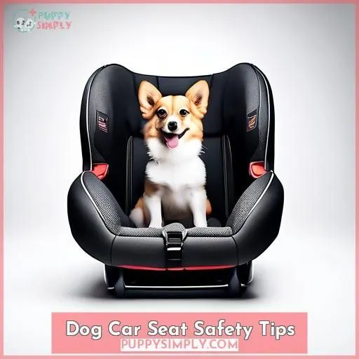 Dog Car Seat Safety Tips