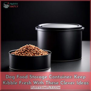 dog food storage container