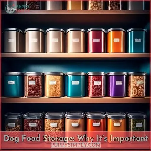 Dog Food Storage: Why It’s Important
