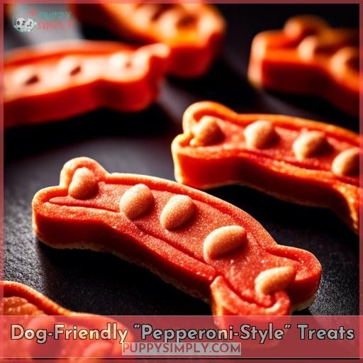 Dog-Friendly “Pepperoni-Style” Treats