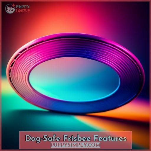 Dog-Safe Frisbee Features
