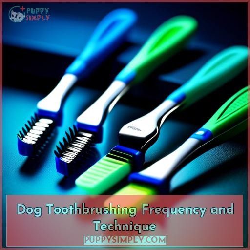Dog Toothbrushing Frequency and Technique