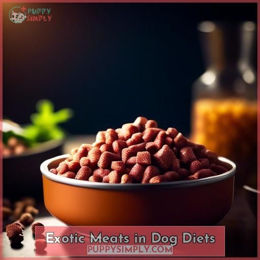 Exotic Meats in Dog Diets