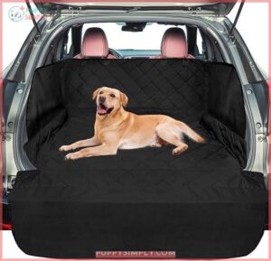 F-color SUV Cargo Liner for B07Z7RS2SM