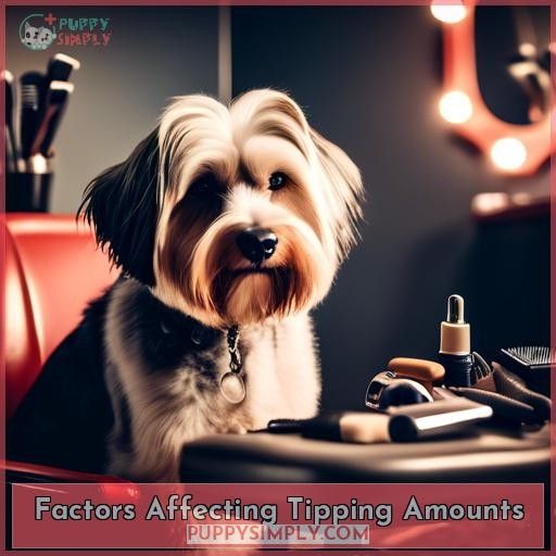 Factors Affecting Tipping Amounts