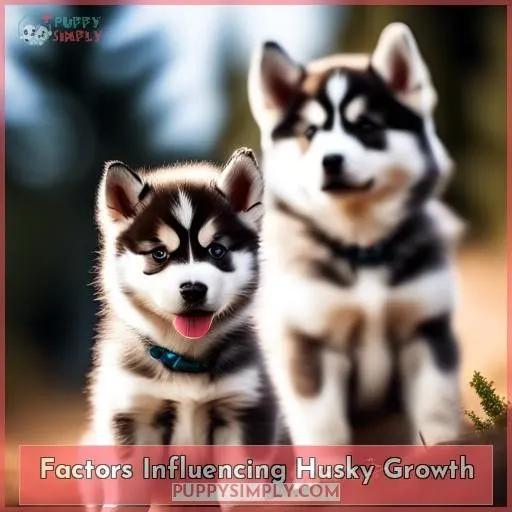 Factors Influencing Husky Growth
