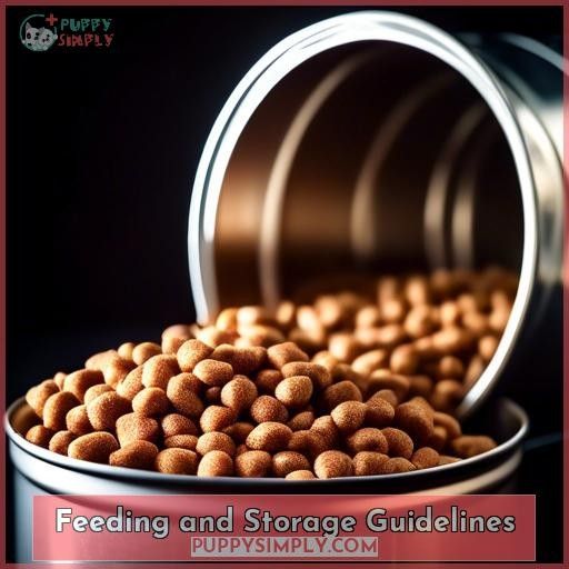 Feeding and Storage Guidelines