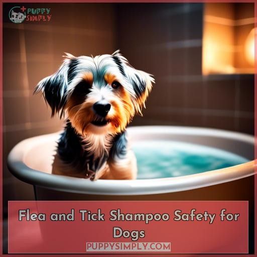 Flea and Tick Shampoo Safety for Dogs
