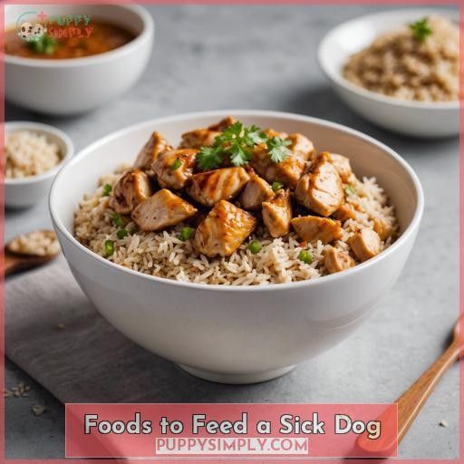 Foods to Feed a Sick Dog