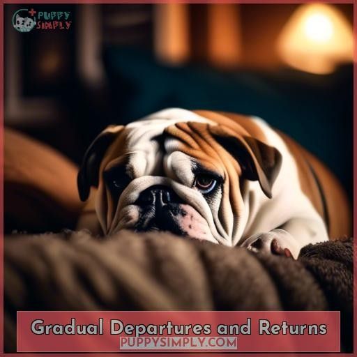 Gradual Departures and Returns