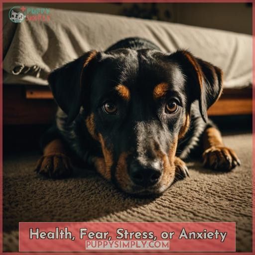 Health, Fear, Stress, or Anxiety