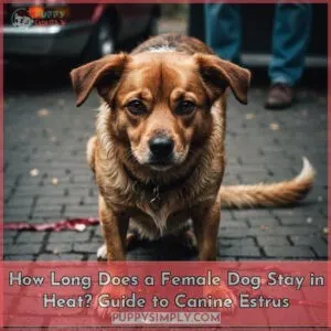 how long does a female dog stay in heat