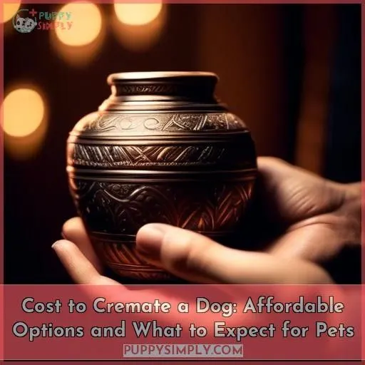 how much to cremate a dog