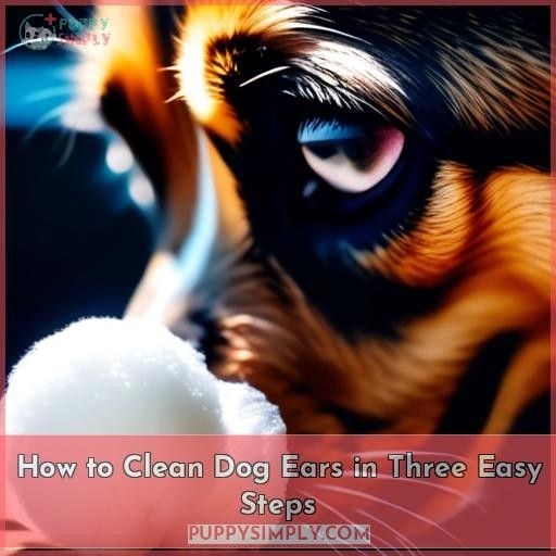 How to Clean Dog Ears in Three Easy Steps