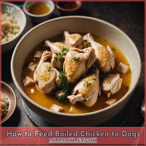 How to Feed Boiled Chicken to Dogs