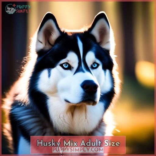 Husky Mix Adult Size