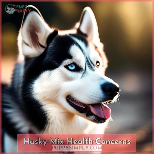 Husky Mix Health Concerns