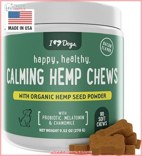 iHeartDogs 9-in-1 Calming Chews for
