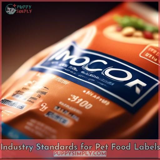 Industry Standards for Pet Food Labels