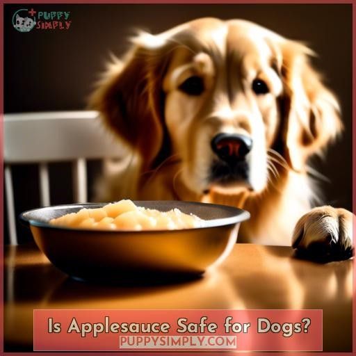 Is Applesauce Safe for Dogs