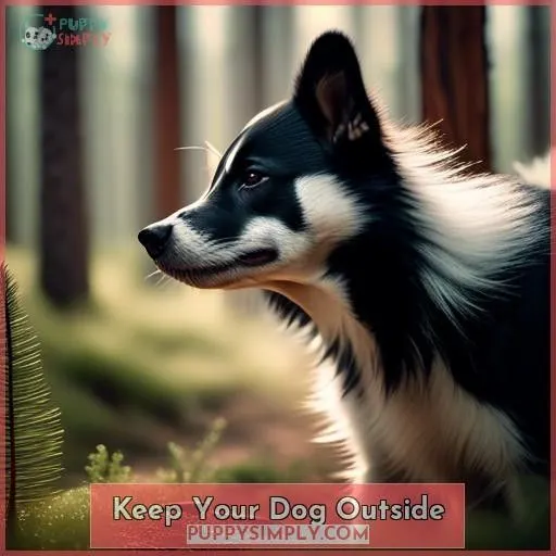 Keep Your Dog Outside