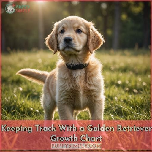 Keeping Track With a Golden Retriever Growth Chart