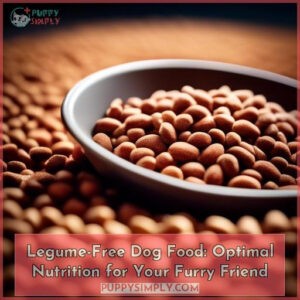 legume free dog food